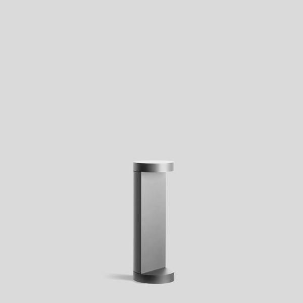 BEGA - Pollerleuchte Silber · 3000 K
