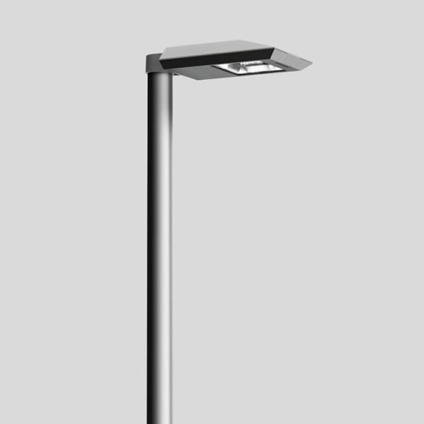 BEGA - Mastaufsatzleuchte Silber