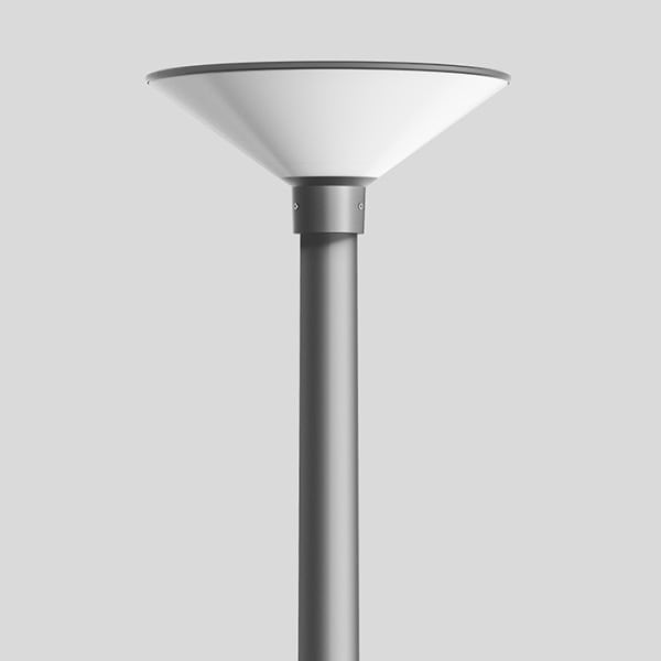 BEGA - Aufsatzleuchte  Silber · 4000 K