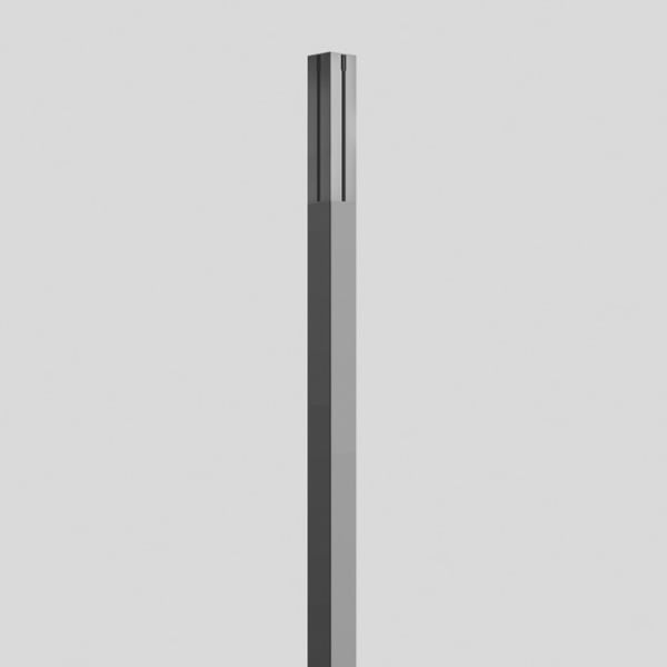 BEGA - Profilmast  Silber