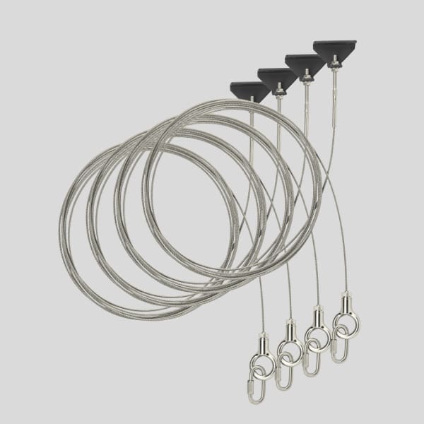 BEGA - Stahlseil-Set für High-Bay-Leuchten