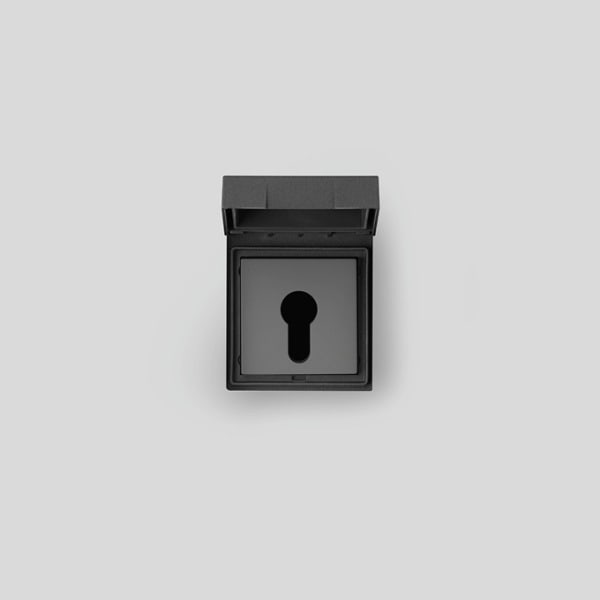 BEGA - Installationseinsatz für den Innen- & Außenbereich, Grafit