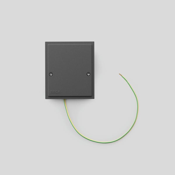 BEGA - Installationseinsatz für den Innen- & Außenbereich, Grafit