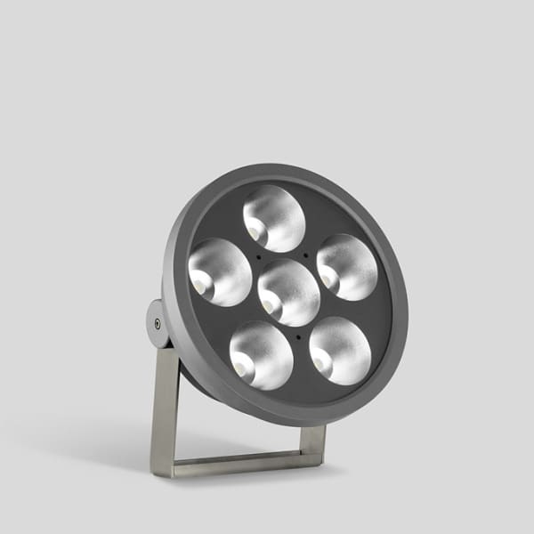 BEGA - Hochleistungsscheinwerfer RGBW für den Innen- & Außenbereich, Grafit