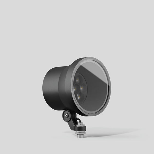 BEGA - Kompaktscheinwerfer, Grafit 4000 K