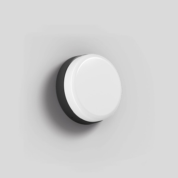 BEGA - Wandleuchte, für den Innen- & Außenbereich, Grafit 3000 K