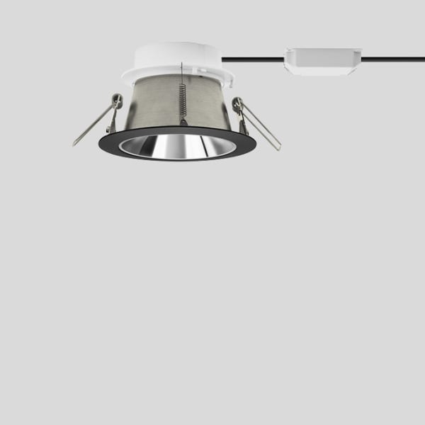 BEGA - Downlight Prima, für den Innenbereich, samtschwarz 4000 K