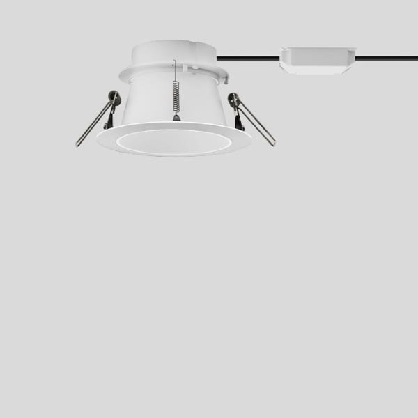 BEGA - Downlight Prima, für den Innenbereich, samtweiß 3000 K