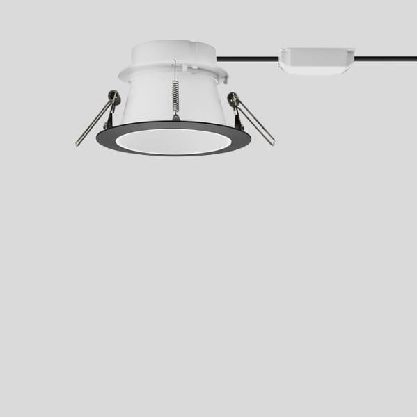 BEGA - Downlight Prima, für den Innenbereich, samtschwarz 3000 K