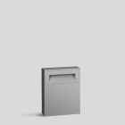 BEGA - Pollerleuchte, Silber 3000 K