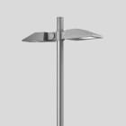 BEGA - Mastaufsatzleuchte, Silber 3000 K