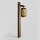 BEGA - Pollerleuchte mit Ausleger, Bronze 2700 K