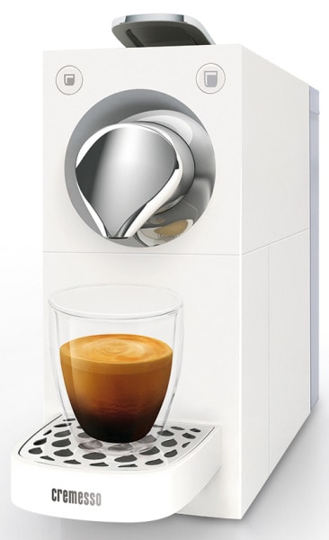 CREMESSO - Cremesso Kapselautomat 19bar 1L. weiss