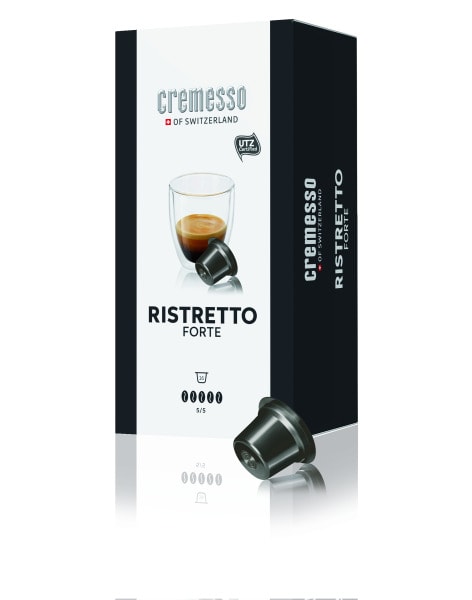 CREMESSO - Kaffeekapsel Ristretto (16 Kapseln), stark,rassig