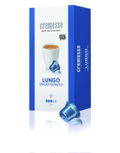 CREMESSO - Kaffeekapsel Decaffeinato (16 Kapseln),raffiniert,abgerundet