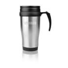 CREMESSO - Thermobecher 400ml, schwarz-edelstahl
