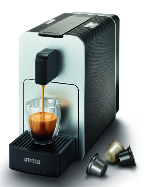 CREMESSO - Cremesso Kapselautomat 19bar 0.8L. E.S.C. silber