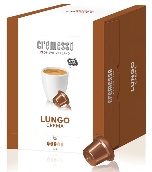 CREMESSO - Kaffeekapsel Lungo Crema (48Kapseln) cremig aromatisch