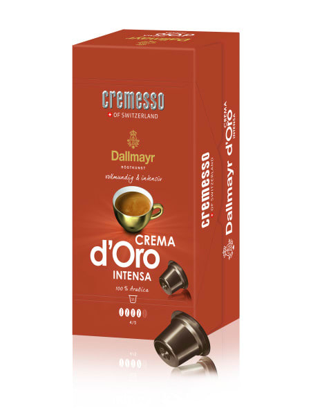 CREMESSO - Kaffeekapsel Dallmayr Crema d'Oro (16Kaps)vollmund. intensiv