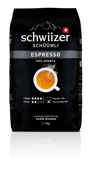 SCHWIIZER SCHÜÜMLI - Bohnenkaffee Schwiizer Espresso, 1kg
