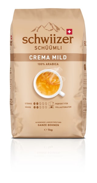 SCHWIIZER SCHÜÜMLI - Bohnenkaffee Schwiizer Mild, 1kg