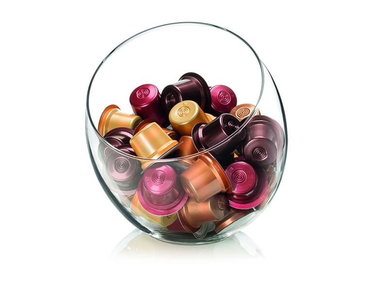 CREMESSO - Kapsel-Dispenser 15x15cm Glas