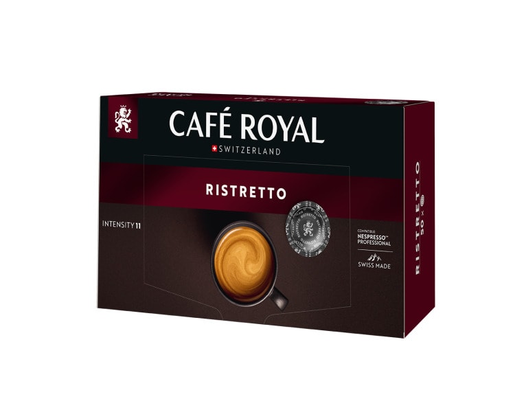 CAFE ROYAL - Kaffeepads Ristretto (50 Pads) f. Nespressom.