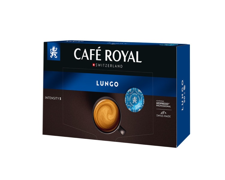 CAFE ROYAL - Kaffeepads Lungo (50 Pads) f. Nespressom.