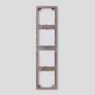 SIEDLE - Montagerahmen MR 611-4/1-0, messing