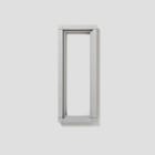 SIEDLE - Kombirahmen KR 611-3/1-0 SM, silber-metallic