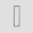 SIEDLE - Kombirahmen KR 611-4/1-0 SM, silber-metallic