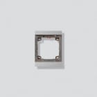 SIEDLE - Montagerahmen MR 611-1/1-0 SM, silber-metallic
