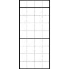 SIEDLE - Briefkasten-Modul-Gehäuse Aufputz, BGA 611-4/9-0 AG anthrazitgrau