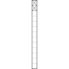 SIEDLE - Kommunikations-Stele, Freistehend, KSF 613-2 AG anthrazitgrau