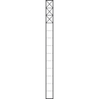 SIEDLE - Kommunikations-Stele, freistehend, KSF 613-3 W, weiß