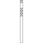 SIEDLE - Kommunikations-Stele KS 616-1/3 W, weiß