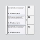 SIEDLE - Bus-Tasten-Modul BTM 650-03 W, weiß