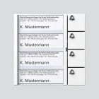 SIEDLE - Tasten-Modul TM 612-4 W, weiß