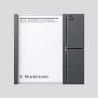 SIEDLE - Bus-Tasten-Modul BTM 650-01 DG, dunkelgrau-glimmer