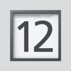 SIEDLE - Informations-Modul IM 700-0 DG dunkelgrau-glimmer
