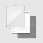 SIEDLE - Sichtscheibe mit Schrifteinlage, HT 611-..., glasklar