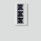 SIEDLE - Kommunikations-Display Aufputz, KSA 603-0 SM, silber-metallic