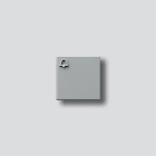 SIEDLE - Klingeltaste m. Glockensymbol, TM 611-04 SM, silber-metallic