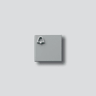 SIEDLE - Klingelt. m. Glockensymbol TM 612-4/, BTM 650-04 SM, silber-metallic