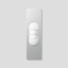 SIEDLE - Gehäuse-Oberteil CSA/STA 850-2 A, aluminium