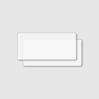SIEDLE - Schrifteinlage für Namensschild, CA 812-2, CA/CV 850-2, BCV 850-2, weiß