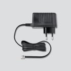 SIEDLE - Steckernetzteil 100-240 V AC,, Sek. 6 V DC, 1,2 A S 850-0, sw