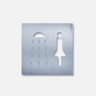SIEDLE - OSP 0014 Orientierungsschild Dusche Damen