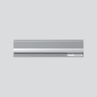 SIEDLE - Brief-Einwurfklappe BE 611-4/1-0 SM, silber-metallic