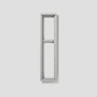 SIEDLE - Kombirahmen KR 611-5/1-0 SM, silber-metallic
